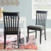 Set Of 2 Smythe Upholstered Chairs Black - Linon -Furniture Specialty Store GUEST 61cac39f 18ed 4786 a54f 5ec354df19ae