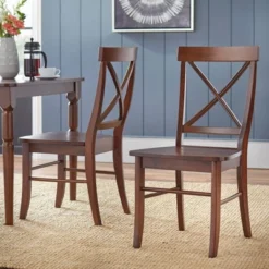 Set Of 2 Albury Cross Back Dining Chairs - Buylateral -Furniture Specialty Store GUEST 61f11b5f d17d 4988 84b0 9598e02cc8ec