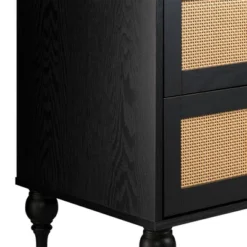 Newcomb 2 Drawer Nightstand Black - Sango -Furniture Specialty Store GUEST 61f51739 7072 4533 b8db b2cfac6ae4fe