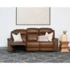 Gilbert Leather Manual Reclining Sofa Brown - Abbyson Living -Furniture Specialty Store GUEST 6226d6f7 c0ec 462f bd57 a7b0c4fbd4de
