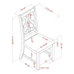 Set Of 2 Lexin Padded Dining Side Chairs - MiBasics -Furniture Specialty Store GUEST 62f9438d 93a9 4e2f 8413 381b00c5bfec