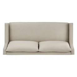 Madge Tweed Fabric Sofa Oatmeal - Inspire Q -Furniture Specialty Store GUEST 6341c5a4 ba90 4756 9721 255bf5209b91