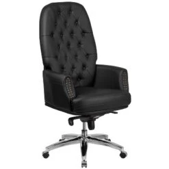 Emma And Oliver High Back Traditional Button Tufted Multifunction Swivel Ergonomic Office Chair -Furniture Specialty Store GUEST 64075e6b 2cae 4f5f 909c be0dcfd458ca