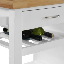 Denver Kitchen Cart White - ClickDecor -Furniture Specialty Store GUEST 64b87d83 3276 4dee 8cdf 8b07cb8e4d2e