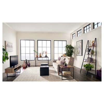 70" Ladder Bookshelf Mixed Material Gray - ClosetMaid 5 70" Ladder Bookshelf Mixed Material Gray - ClosetMaid - Image 3