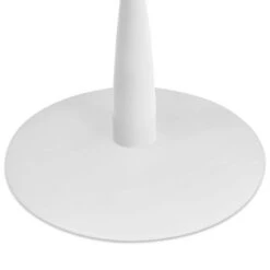 Harris 59'' Artificial Top Oval Dining Table With Pedestal Base In White-The Pop Maison -Furniture Specialty Store GUEST 6519576c f894 483d be85 c7623d006686