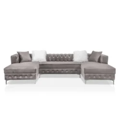 Elmhurst U Shaped Glam Tufted Sectional - HOMES: Inside + Out -Furniture Specialty Store GUEST 65bcba5b cedd 43c0 b276 e3c9f580ef6a