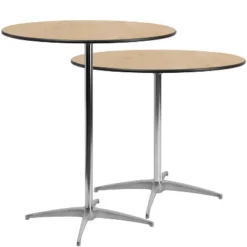 Flash Furniture 36'' Round Wood Cocktail Table With 30'' And 42'' Columns -Furniture Specialty Store GUEST 66809aba 20e0 40f3 b61c 7745dc7736e3