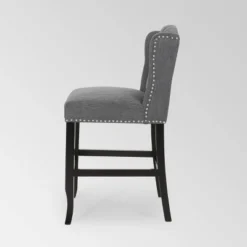 Set Of 2 Foxcroft Wingback Counter Height Barstools - Christopher Knight Home -Furniture Specialty Store GUEST 6697178f f133 48c6 9ec7 9a90e2f48e0f