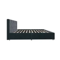Rosalie Velvet Upholstered Bed W/Storage - Room & Joy -Furniture Specialty Store GUEST 68a14377 414b 48c5 83e0 c73143b6ecbb