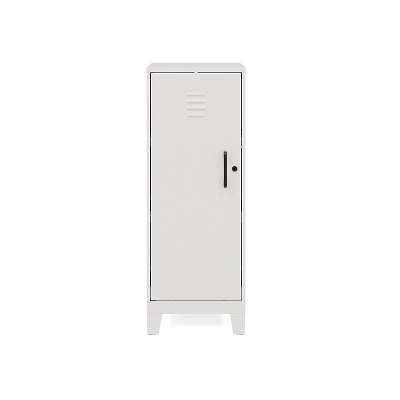 Space Solutions 42.5" High 3 Shelf Storage Locker Cabinet 3 Space Solutions 42.5" High 3 Shelf Storage Locker Cabinet
