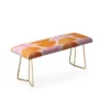 ThirtyOne Illustrations Bench Tangerine/Black - Deny Designs -Furniture Specialty Store GUEST 69967e19 6c76 4366 9792 1b3e2e22549c