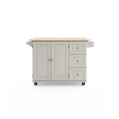 Dolly Madison Kitchen Cart With Wood Top - Home Styles 19 Dolly Madison Kitchen Cart With Wood Top - Home Styles - Image 17
