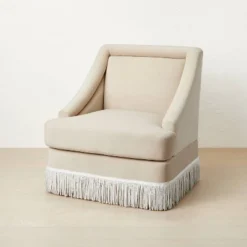 Alberhill Velvet Accent Chair With Fringe - Opalhouse™ Designed With Jungalow™ -Furniture Specialty Store GUEST 6a2c8665 b5eb 4e71 9163 3f7b29c4d6c7