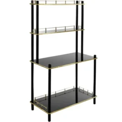 Fabulaxe Set Of 2 Pieces, Bartender Serving Display Station, Bar Console Working Counter With Open Shelves, Wood Bar Console Island 19 Fabulaxe Set Of 2 Pieces, Bartender Serving Display Station, Bar Console Working Counter With Open Shelves, Wood Bar Console Island -Furniture Specialty Store GUEST 6ae51976 818d 4cce 879e c83b04a37b7c