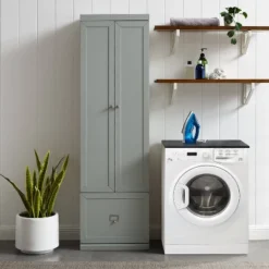 Harper Convertible Pantry Closet Gray - Crosley -Furniture Specialty Store GUEST 6d08f828 a506 4e8f bb08 42d2f721393d