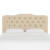 Queen Tufted Headboard Velvet Pearl - Skyline Furniture -Furniture Specialty Store GUEST 6d5b5c21 6268 4f21 93ac 422cc2601a88