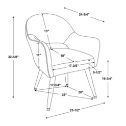 Serena Dining Chair - Linon -Furniture Specialty Store GUEST 6e016b09 a25e 4358 ae17 cf2a11fbf3b2