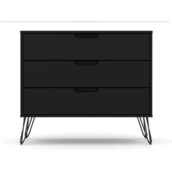 Set Of 2 Rockefeller 3 Drawer Dresser - Manhattan Comfort -Furniture Specialty Store GUEST 6ebd4a68 e0be 4a46 9b2c 1c72c11ebf4c