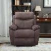 FC Design Modern Power Recliner Chair With USB Charging Port And Pillow Top Arms Palomino Fabric Single Seat Reclining Sofa 1 FC Design Modern Power Recliner Chair With USB Charging Port And Pillow Top Arms Palomino Fabric Single Seat Reclining Sofa -Furniture Specialty Store GUEST 6edf44a1 0980 448e aa48 60314142d632