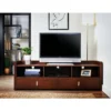 Flatcar Multi Functional Storage TV Stand For TVs Up To 65" Vintage Walnut - HOMES: Inside + Out