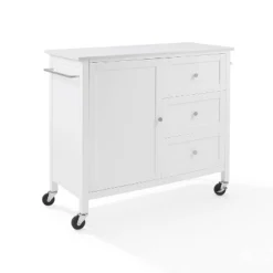 Soren Stone Top Kitchen Island/Cart White - Crosley 21 Soren Stone Top Kitchen Island/Cart White - Crosley -Furniture Specialty Store GUEST 7054962c cf82 41cf b82f 558f7d3b6563