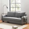 Mae Mid-Century Modern Curved Arm Sofa With Solid Wood Legs Light Gray - Mellow 1 Mae Mid-Century Modern Curved Arm Sofa With Solid Wood Legs Light Gray - Mellow -Furniture Specialty Store GUEST 706cfd9a deae 4655 b8ac a231f0e8b871