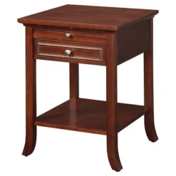 American Heritage Logan End Table With Drawer And Slide - Johar Furniture -Furniture Specialty Store GUEST 70aa1462 1dcc 4464 af03 5d63bfb613da