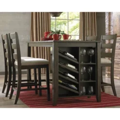 Set Of 2 Rokane Upholstered Counter Height Barstools Brown - Signature Design By Ashley -Furniture Specialty Store GUEST 70b28d20 f6c4 461f a440 2cc3f133c981