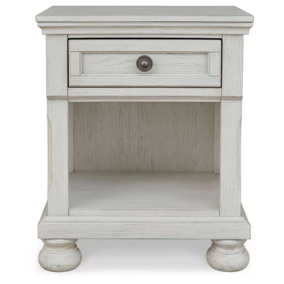 Robbinsdale 1 Drawer Nightstand White - Signature Design By Ashley 5 Robbinsdale 1 Drawer Nightstand White - Signature Design By Ashley - Image 3