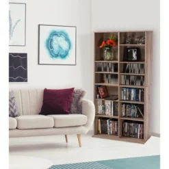 Henley 464 Media Storage Weathered Oak - Atlantic -Furniture Specialty Store GUEST 71ab8af1 5365 41f6 8a21 5764bb007930