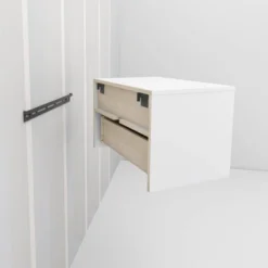 Floating 1 Drawer Nightstand With Open Shelf - Prepac -Furniture Specialty Store GUEST 71eaa93e dde5 42aa a366 d661d62388ec