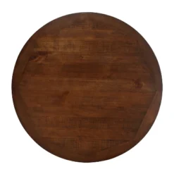 5pc Lexin Round Dining Table Set Antique Light Blue/Dark Oak - MiBasics -Furniture Specialty Store GUEST 72562f61 7cd9 4e58 a649 db65cd696c3a