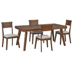 5pc Berea Rectangular Dining Set - Buylateral -Furniture Specialty Store GUEST 72dda600 8a68 4d01 a6ed f326e1a06e64