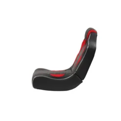 Flash Neo Fiber LED Wired Audio Floor Rocker Gaming Chair Red/Black - X Rocker -Furniture Specialty Store GUEST 733a7abe 4c16 43c9 ac1f 4267a8eacc36