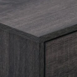 Hollywood Wood Grain TV Stand For TVs Up To 55" With Doors Dark Gray - CorLiving -Furniture Specialty Store GUEST 73479155 80b7 469b 8e78 4691ce154b1f