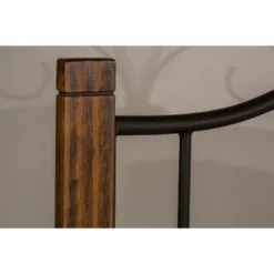 King Destin Metal/Wood Headboard Textured Brushed Oak - Hillsdale Furniture -Furniture Specialty Store GUEST 73584d7b 6181 4db1 becb 2ee2b0bc7ddb