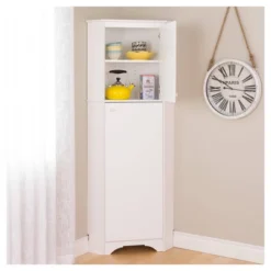 Elite Tall 2 Door Corner Storage Cabinet - Prepac 12 Elite Tall 2 Door Corner Storage Cabinet - Prepac -Furniture Specialty Store GUEST 7424dca5 b620 4d3f 8a42 485cb5552301