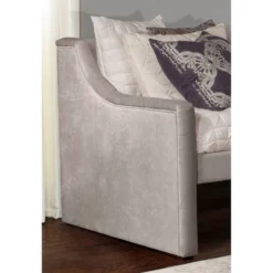 Twin Jaylen Upholstered Daybed Silver Fabric - Hillsdale Furniture -Furniture Specialty Store GUEST 7691235d 4282 4438 b152 17e40cee0716