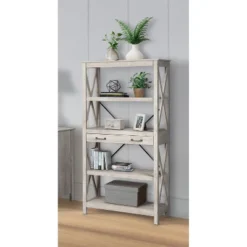 Saint Birch Honduras 4-Shelf Bookcase -Furniture Specialty Store GUEST 76f518e1 7ae7 40ab 85fa fab2eb5eefa9