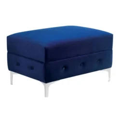 Elmhurst Glam Deep Button Tufted Ottoman - HOMES: Inside + Out -Furniture Specialty Store GUEST 772213bb a657 4716 b6ba bbfccdee54ed