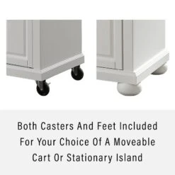 Alexandria Granite Top Portable Kitchen Island/Cart White/Gray - Crosley 12 Alexandria Granite Top Portable Kitchen Island/Cart White/Gray - Crosley -Furniture Specialty Store GUEST 77714259 2f56 453a a5d7 f80fea0e43d6