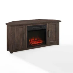 Camden Corner TV Stand For TVs Up To 50" With Fireplace - Crosley -Furniture Specialty Store GUEST 77860423 58de 41d8 a18c d902879c46f6