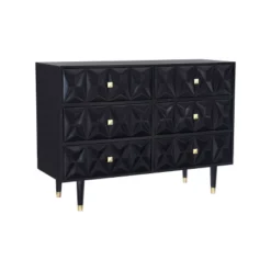 6 Drawer Geo Textured Dresser - Linon -Furniture Specialty Store GUEST 77d76f8c e7d5 4a4e 8794 86d6fce2a3ea