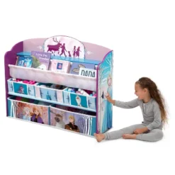 Disney Frozen 2 Deluxe Toy And Book Organizer - Delta Children -Furniture Specialty Store GUEST 7a154af6 2136 45a3 bfa6 4858ada29b62
