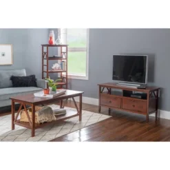 Titian Rustic TV Stand For TVs Up To 40" - Linon -Furniture Specialty Store GUEST 7a3f4b18 0c8b 4969 ba84 dc4b147833cb