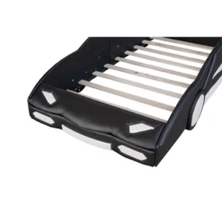 Twin Size Race Car-Shaped Platform Bed With Wheels-ModernLuxe 19 Twin Size Race Car-Shaped Platform Bed With Wheels-ModernLuxe -Furniture Specialty Store GUEST 7a4e5bae f236 4075 8e93 5ce59a4cd308