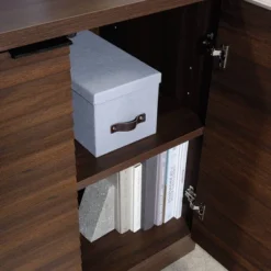 Palo Alto 2 Door Storage Cabinet Spiced Mahogany - Sauder -Furniture Specialty Store GUEST 7b453b49 8a2a 49e4 9904 d4365f26473b