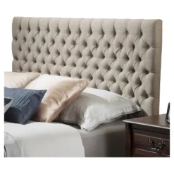 Jezebel Button Tufted Headboard - Christopher Knight Home -Furniture Specialty Store GUEST 7b5a9d6d aac9 41e7 9ad3 6da660de1953