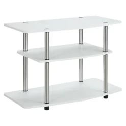 Designs2Go 3 Tier TV Stand For TVs Up To 32" - Breighton Home -Furniture Specialty Store GUEST 7c36a76f 3d79 4945 b31a ba1f27b06181